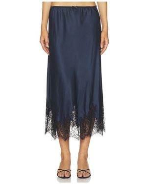 PAIGE Kelso Skirt - Blue