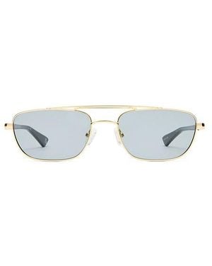 Le Specs Le Mimi Sunglasses - Metallic