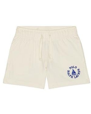 Polo Ralph Lauren Jersey Knit Sail Graphic Short - Natural