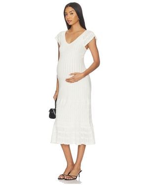 HATCH The Celia Dress - White
