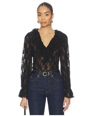 MORE TO COME Dulcie Top - Black