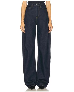 GRLFRND Austen High Rise Curve En Color Azul Talla (También En 25, 24, 27, 28, 30, 31, 32)