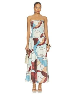 ROAME. Robe Maxi Millie En Baby, Taille Also En S, Xl - Blanc