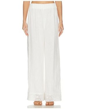 Sea Pantalones Gardener En Color Crema Talla (También En S, Xs, M, Xl) - Blanco