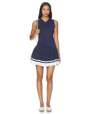 Nubyen Plissiertes Tenniskleid Prosperity - Blau
