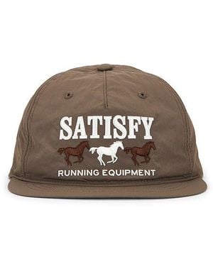 Satisfy Flitesilk 5 Panel Pinch Cap - Brown