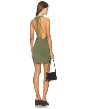 EB DENIM Vestido Valley Racer Tank En Color Militar Talla (También En Xs, S, M) - Verde