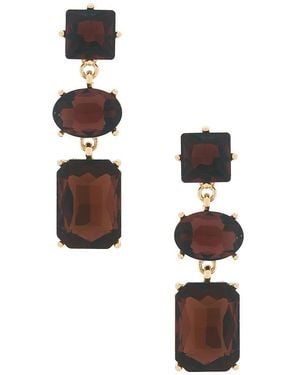 petit moments Hängeohrringe Allie - Weiß