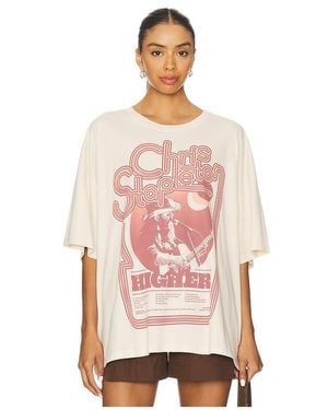 Daydreamer Chris Stapleton Higher Tour Tee - Pink