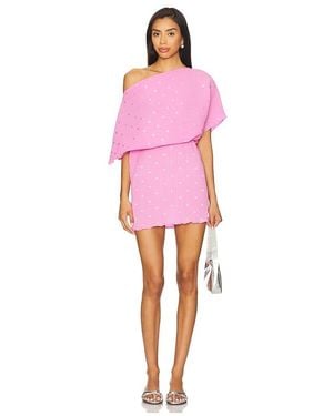 Never Fully Dressed Mini Tilly Dress - Pink