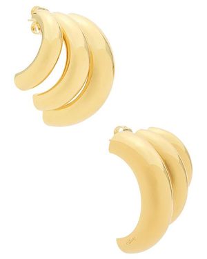 Eliou Ohrringe Tripla - Mettallic