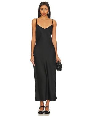 Sanctuary Vestido Lencero En Color Negro Talla (También En M, S, Xs)