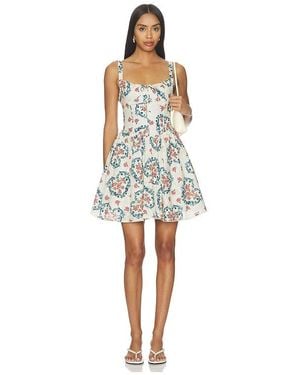 Agua Bendita Spring Cherish Dress - White