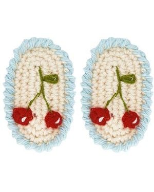 Wild Wawa Crochet Clip Set - Blue