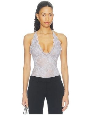 MOTHER OF ALL Body Fran Lace En Color Morado Talla (También En M, S, Xs) - Azul