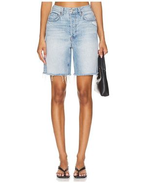 GRLFRND Quinn High Rise 90's Short - Blue