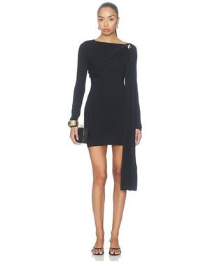 Lovers + Friends Aureole Draped Dress - Black