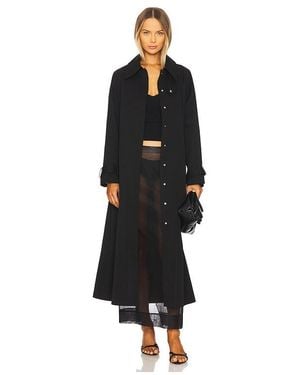 IVY & OAK Clementine Duster Coat - Black
