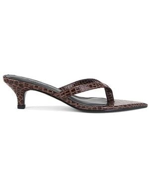 Femme LA Ginza Thong Slipper - White