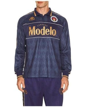 Kappa Hemd Authentic - Blau