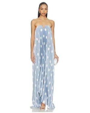 L'idée Tie Gown - Blue