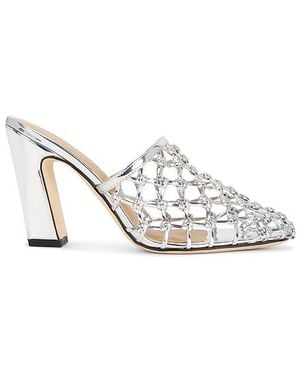STUDIO AMELIA Silas 90 Mule - White