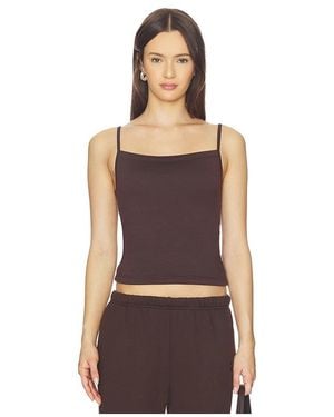 ÉTERNE 90's Tank - Brown