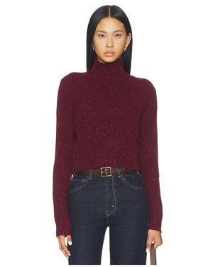 FRAME Cashmere Fleck Turtleneck - Red