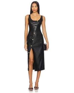 Cami NYC Kirby Faux Leather Dress - Black