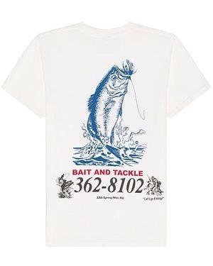 One Of These Days Bait And Tackle Tee - White