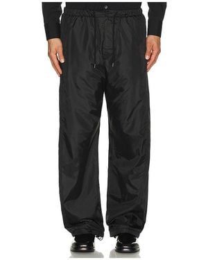 LE17SEPTEMBRE Curved Trousers - Black