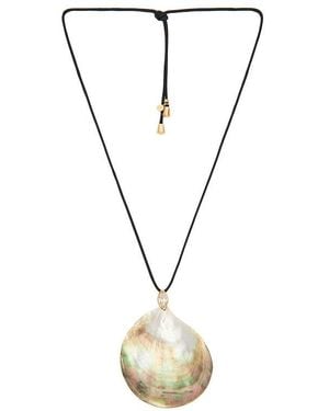 Ettika Statement Cord Necklace - White