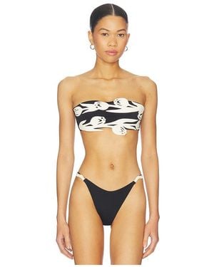 Bahia Maria Agata Bikini Top - Black