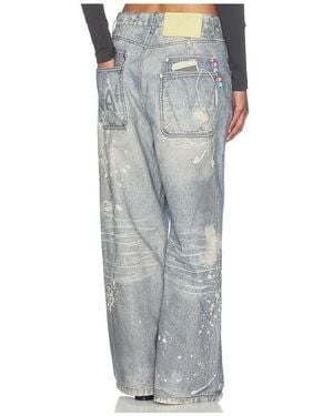 VANDY THE PINK Trompe 'Oeil Jeans - White