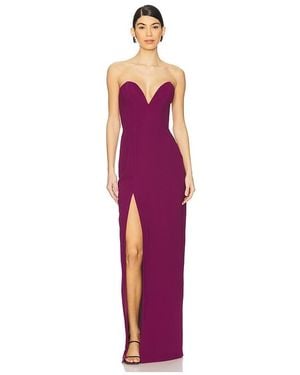 Amanda Uprichard X Revolve Cherri Gown - Purple