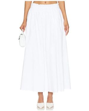 Tularosa Donna Maxi Skirt - White