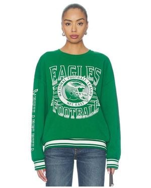Junk Food Sudadera Eagles En Color Verde Talla (También En Xs, S, M, Xl/1X)