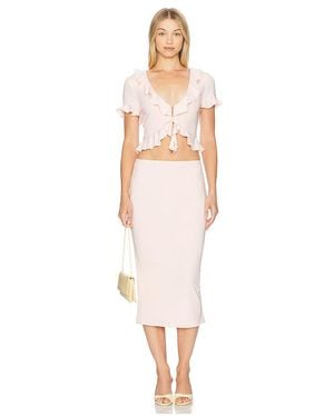 MORE TO COME Dakota Skirt Set - White