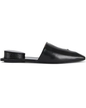 Tory Burch Pierced Mule - Black