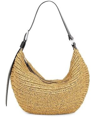 AllSaints Luna Paper Shoulder Bag - Metallic