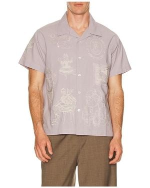 Samuel Zelig Northfield Camp Shirt - Multicolour