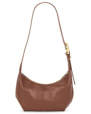 Cuyana Minibolso De Hombro Celestia En Color Burgundy Talla - Marrón