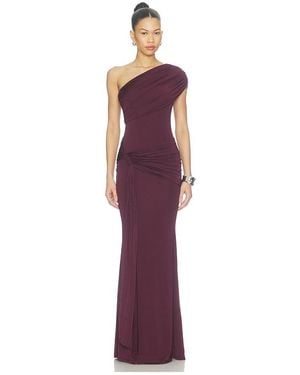 Nbd Vestido Largo Rani En Color Morado Talla (También En S, Xl)