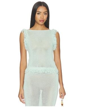 Paris Georgia Basics Fringe Top - Multicolor