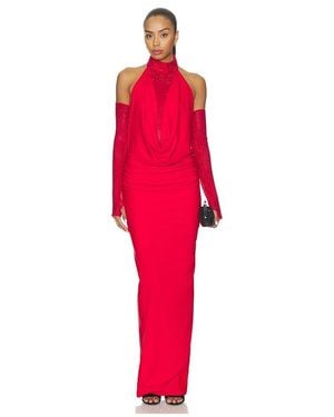 Mariandree Gaitan Lorena Dress - Red