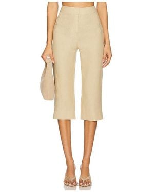SELMACILEK Capri Pant - Natural