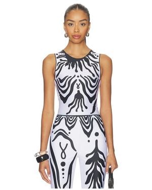 DI PETSA Iris Lycra Tank Top - White