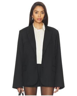GUIZIO Oversized Blazer - Black