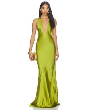 Nbd Pushpa Gown - Yellow