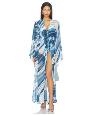 Diarrablu Sirene Kimono - Blue